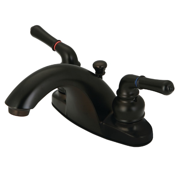 Kingston Brass 4" Centerset Bathroom Faucet, Oil Rubbed Bronze KB7645NML - main